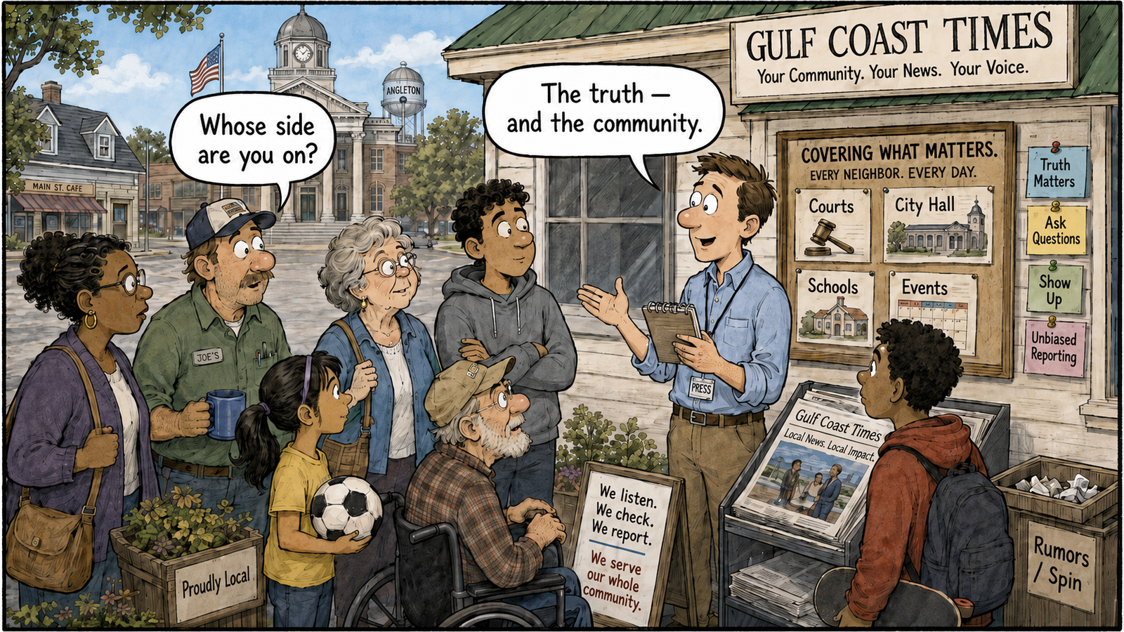 Editorial cartoon